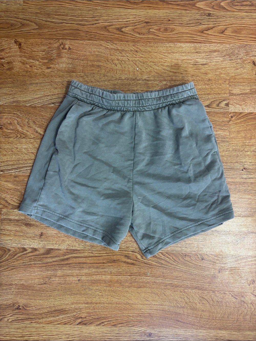Gymshark Olive Green Athletic Shorts